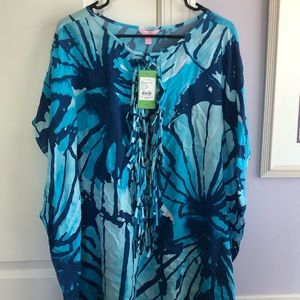 Lilly Pulitzer The Linda Marie caftan cover-up